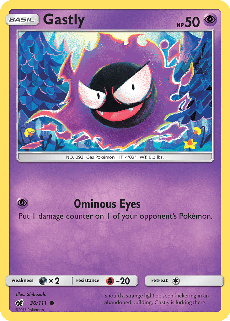 Gastly card