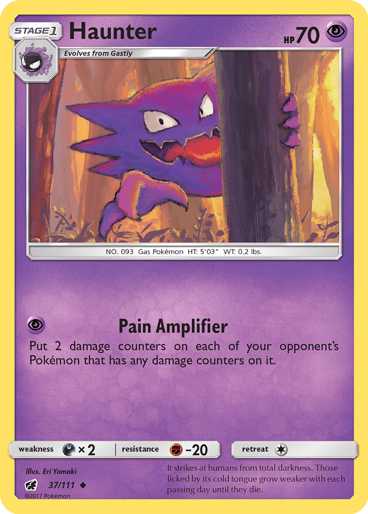 Haunter card