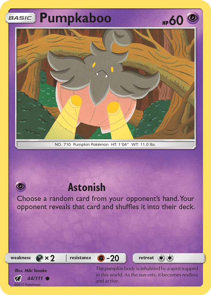 Pumpkaboo card