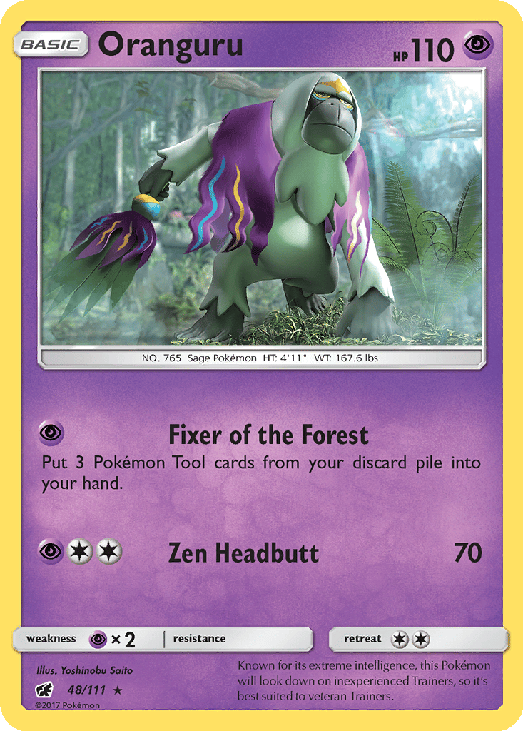 Oranguru card