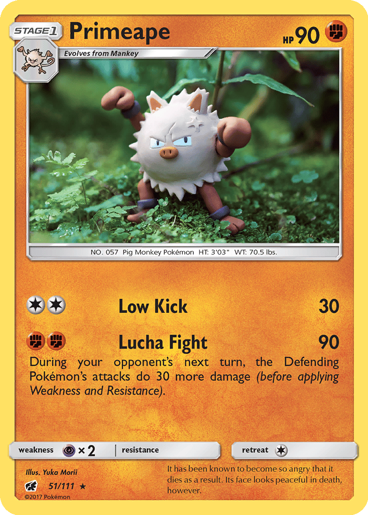 Primeape card