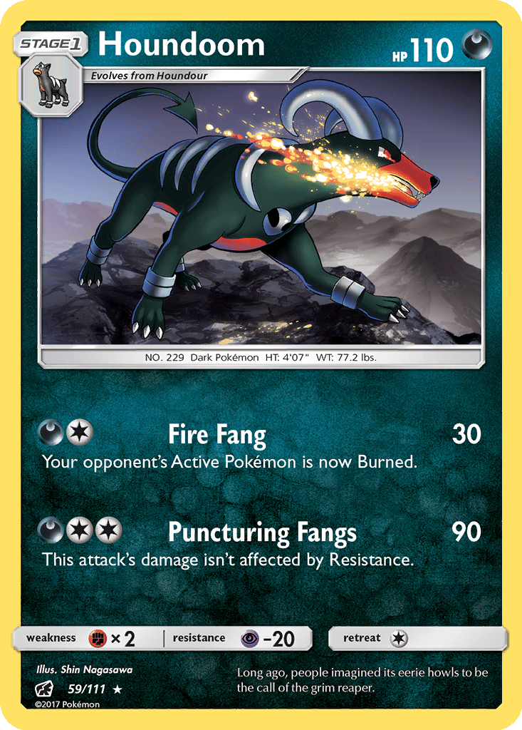 Houndoom card