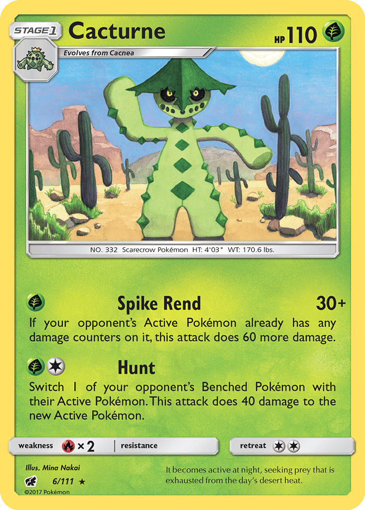 Cacturne card