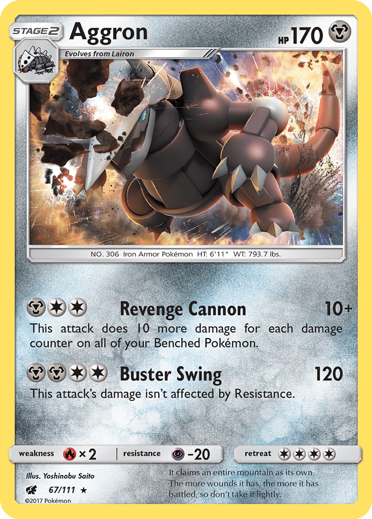 Aggron card