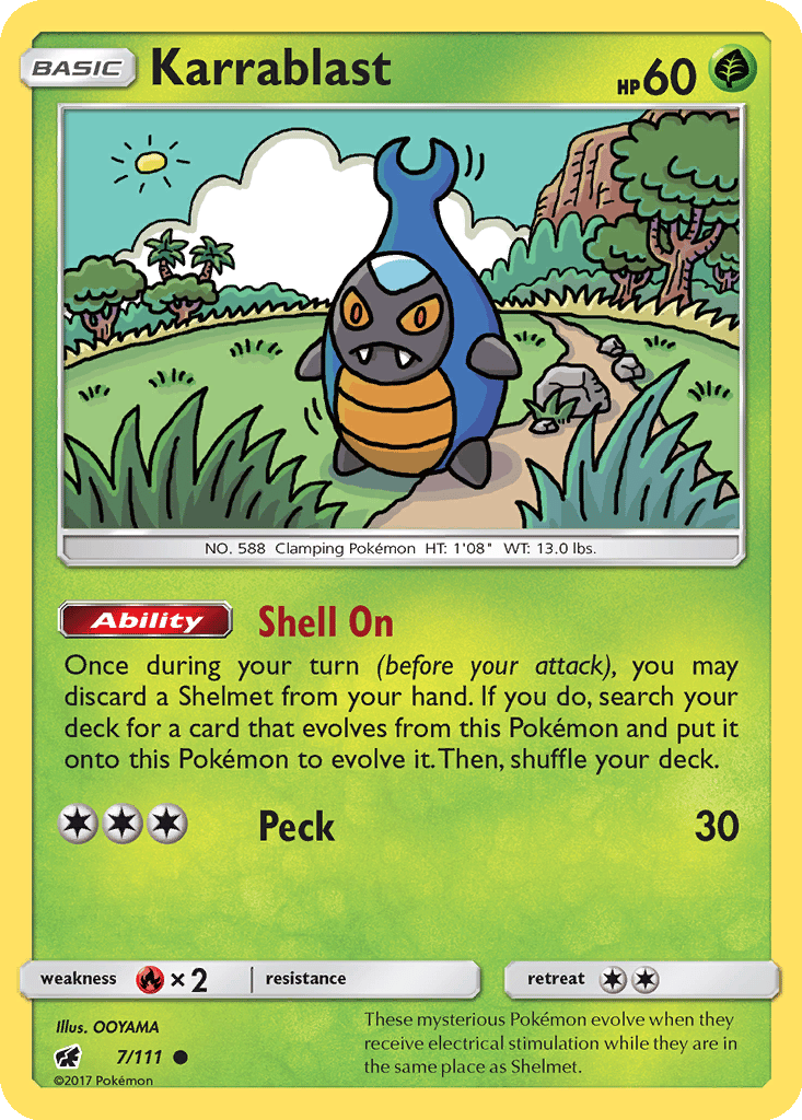 Karrablast card