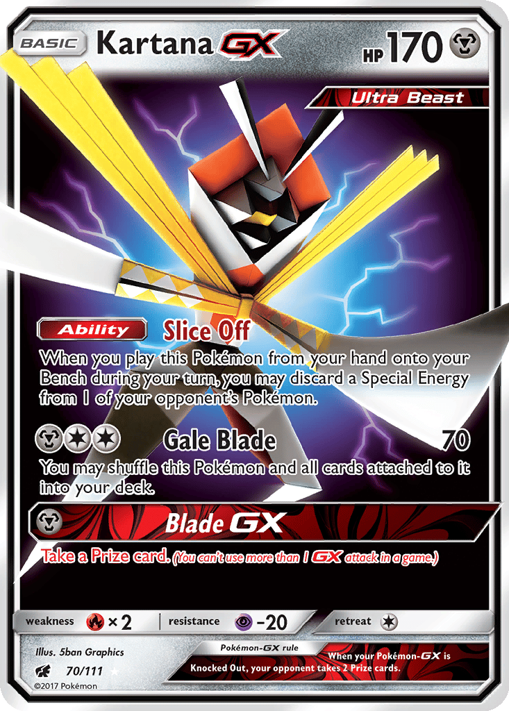 Kartana GX card