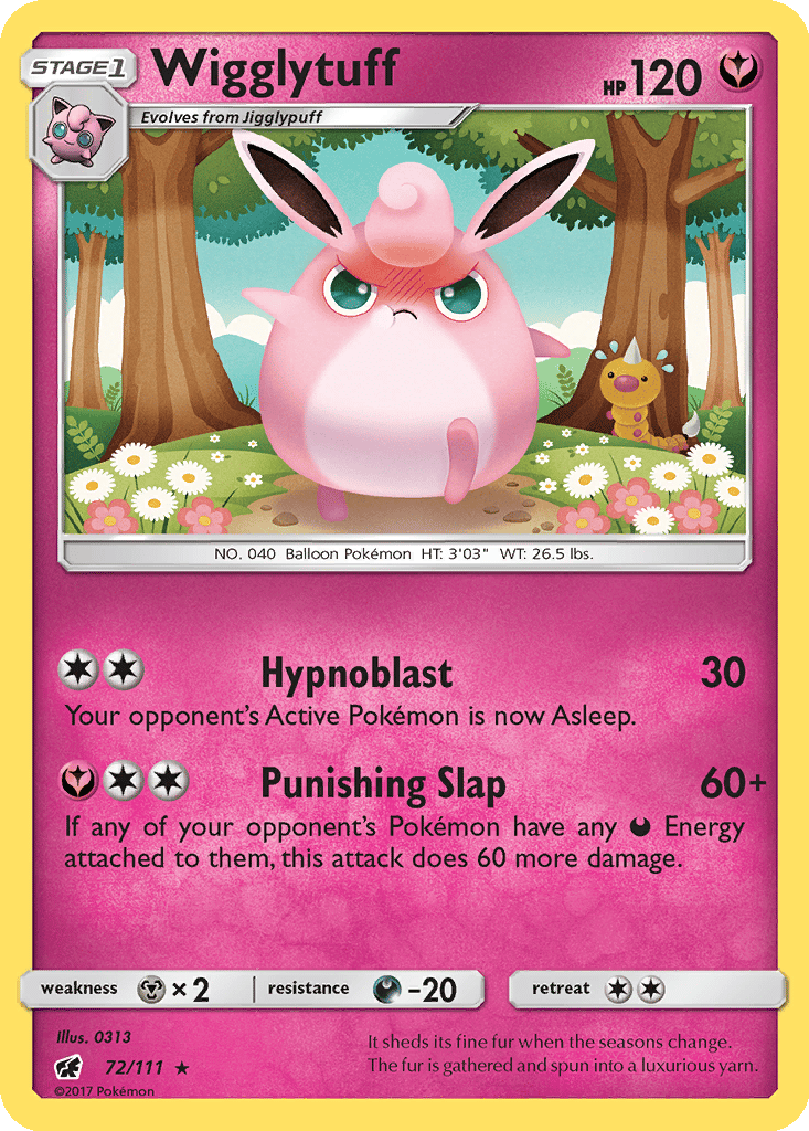Wigglytuff card