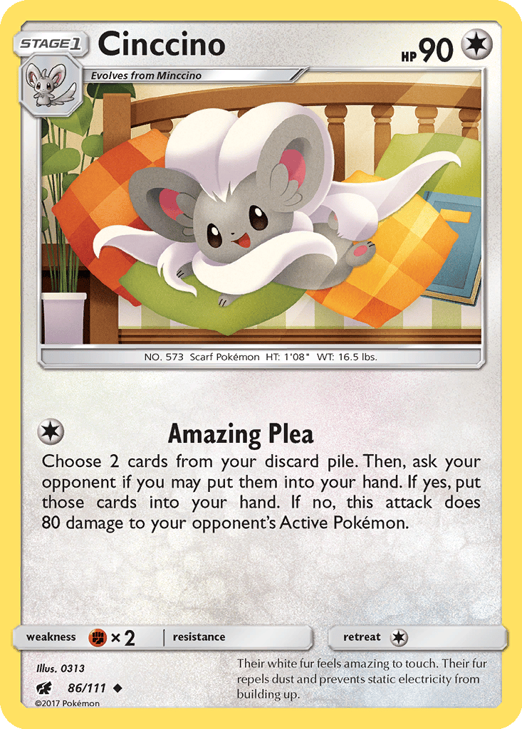 Cinccino card
