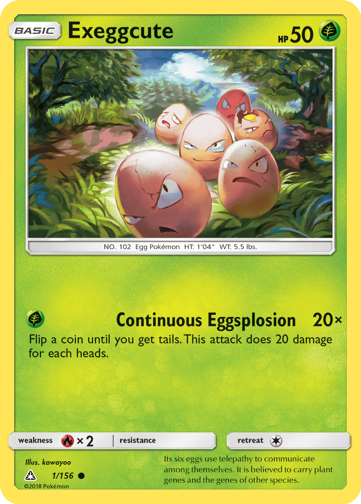 Exeggcute card