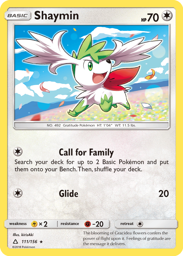Shaymin card