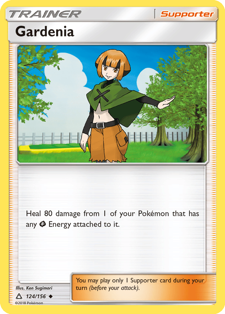 Gardenia card