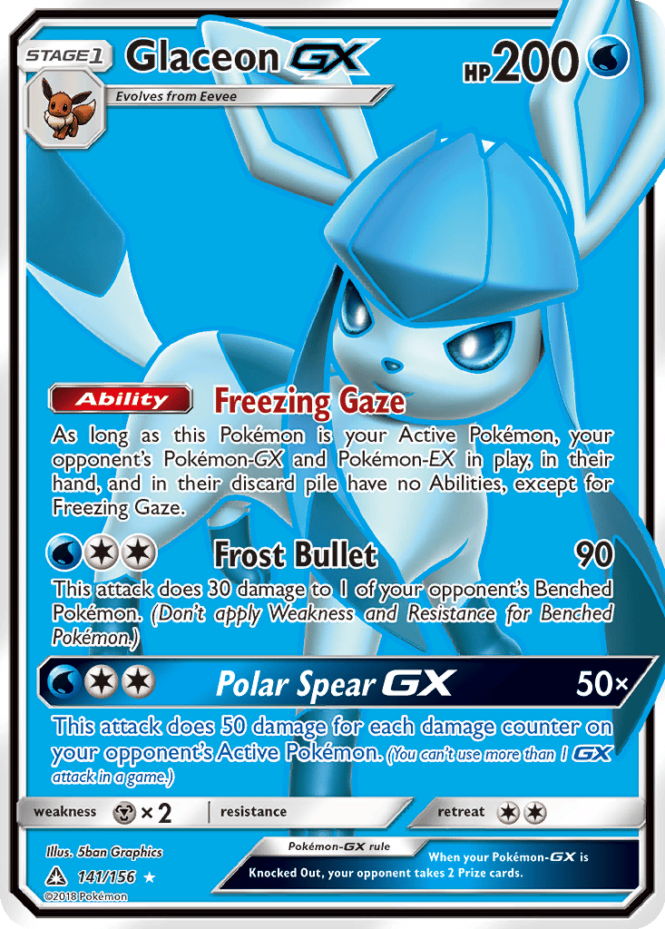 Glaceon GX card