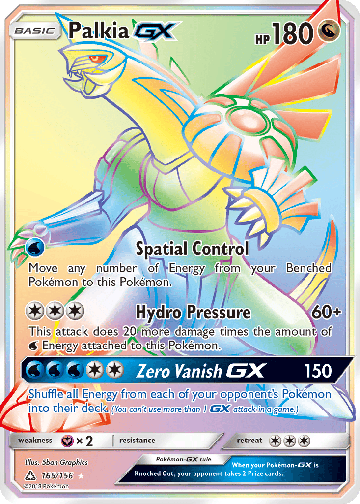 Palkia GX card