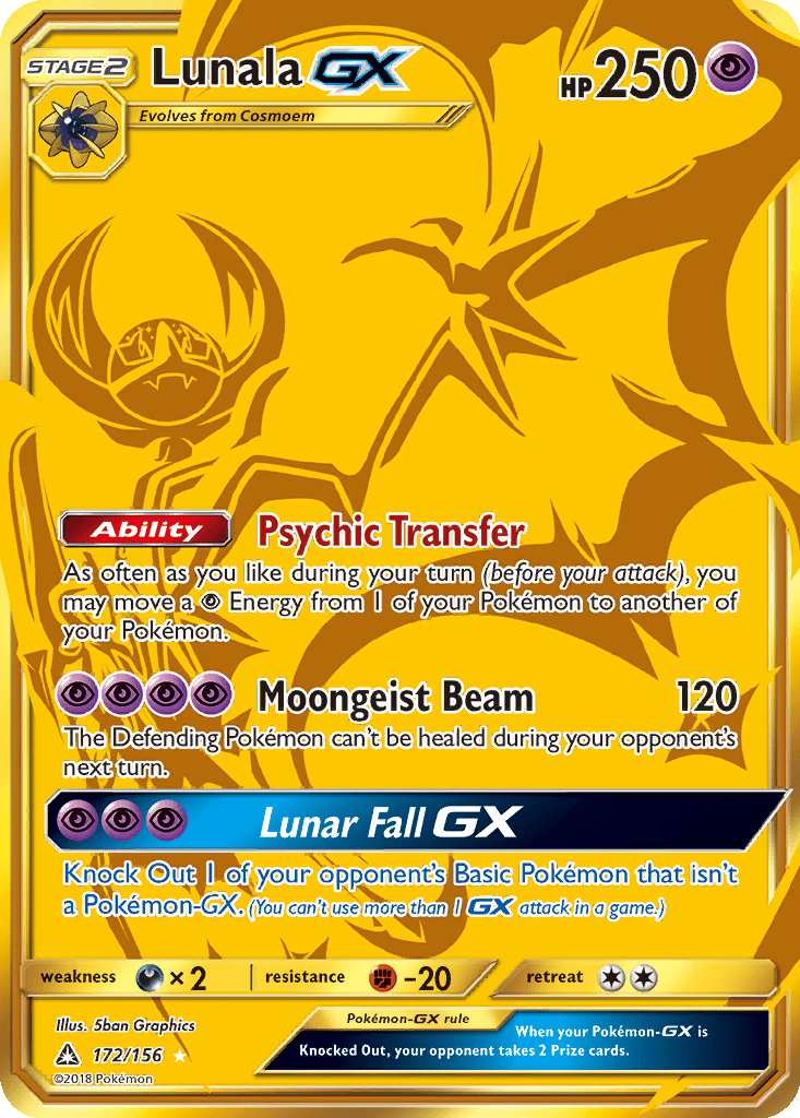 Lunala GX card