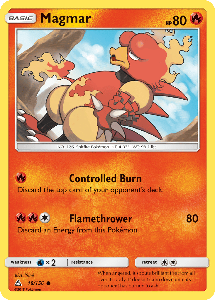 Magmar card