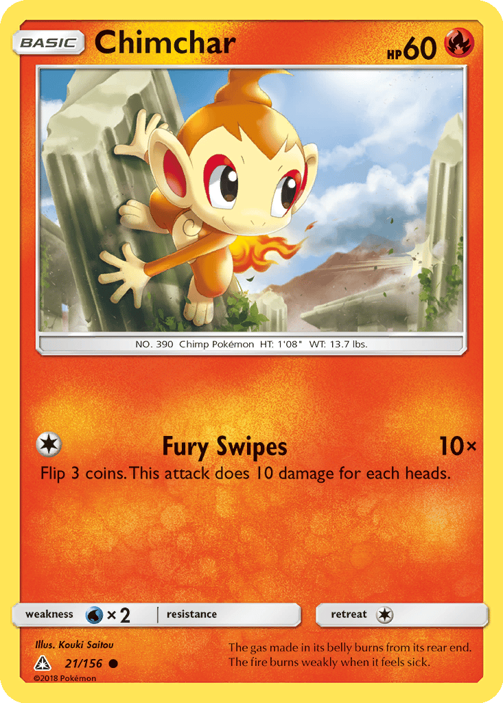 Chimchar card