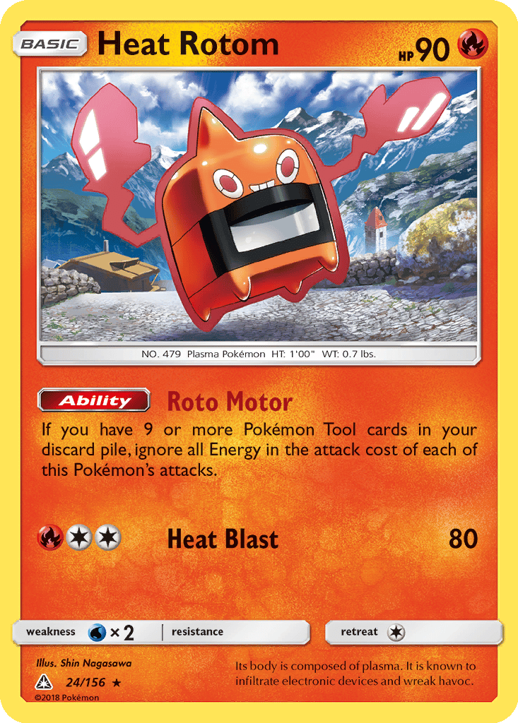 Heat Rotom card