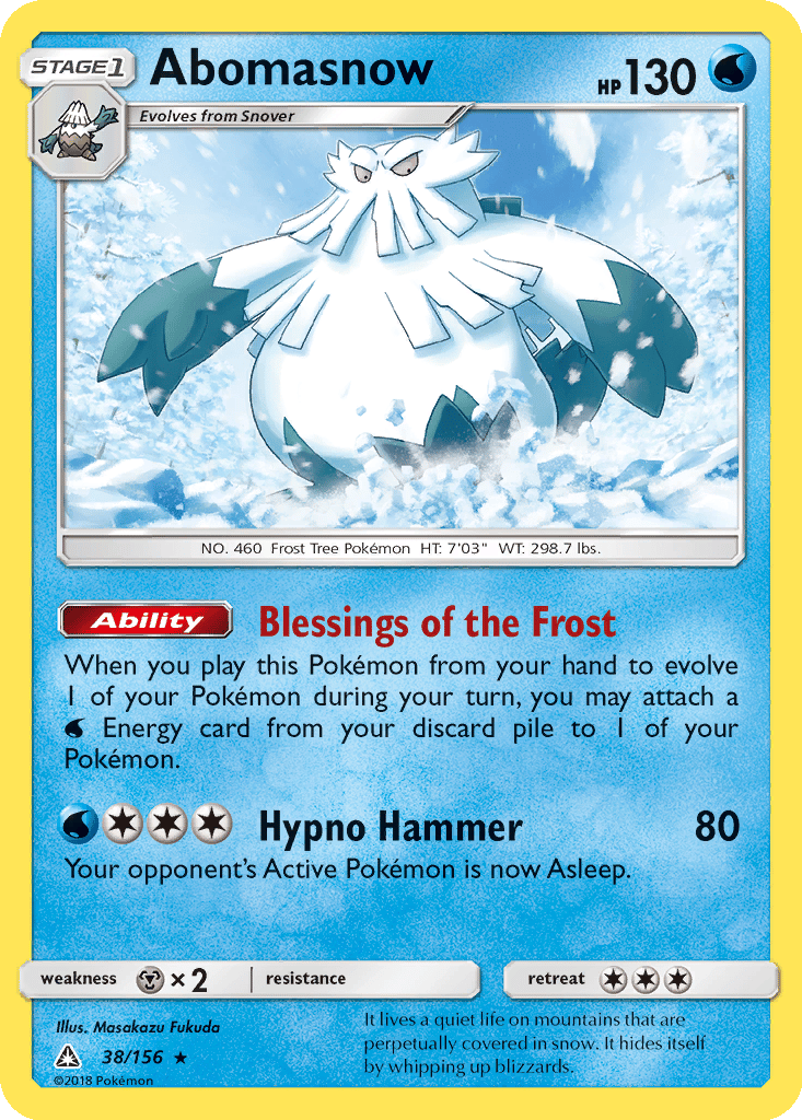 Abomasnow card