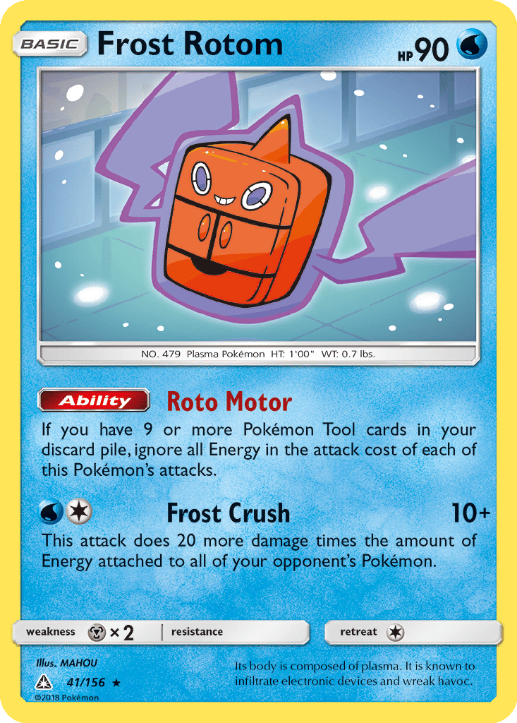 Frost Rotom card