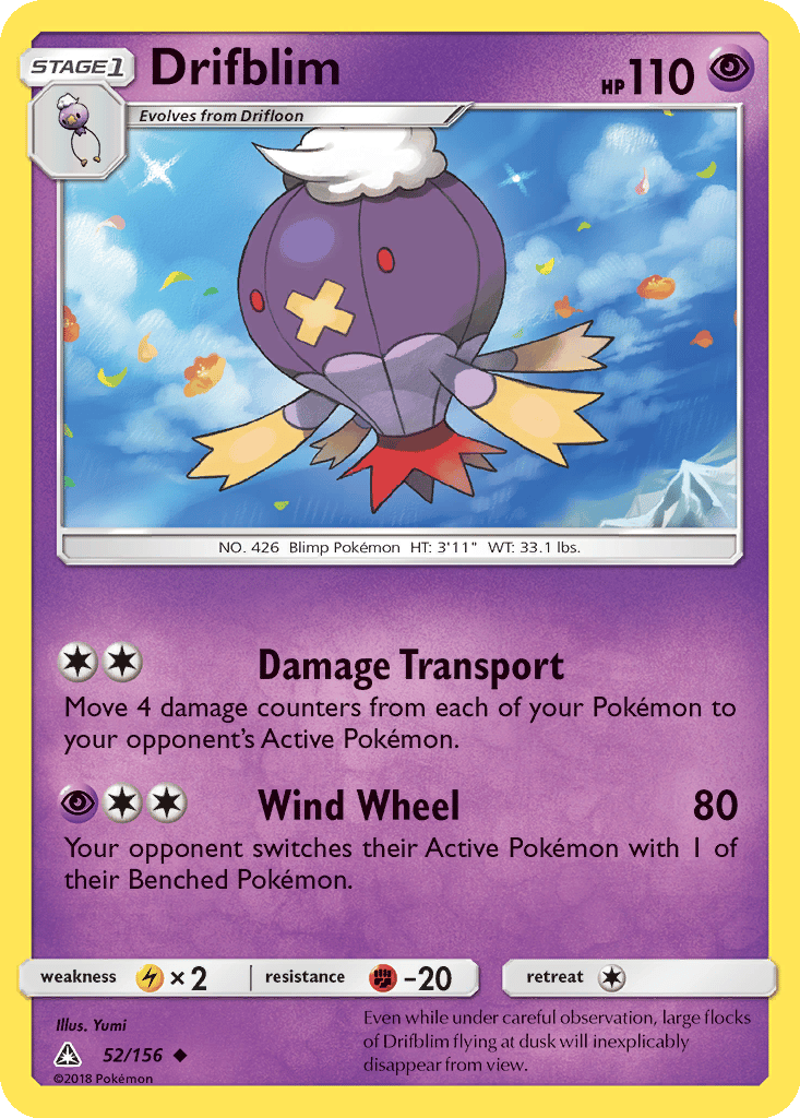 Drifblim card