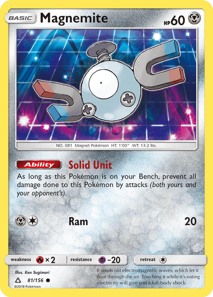 Magnemite card