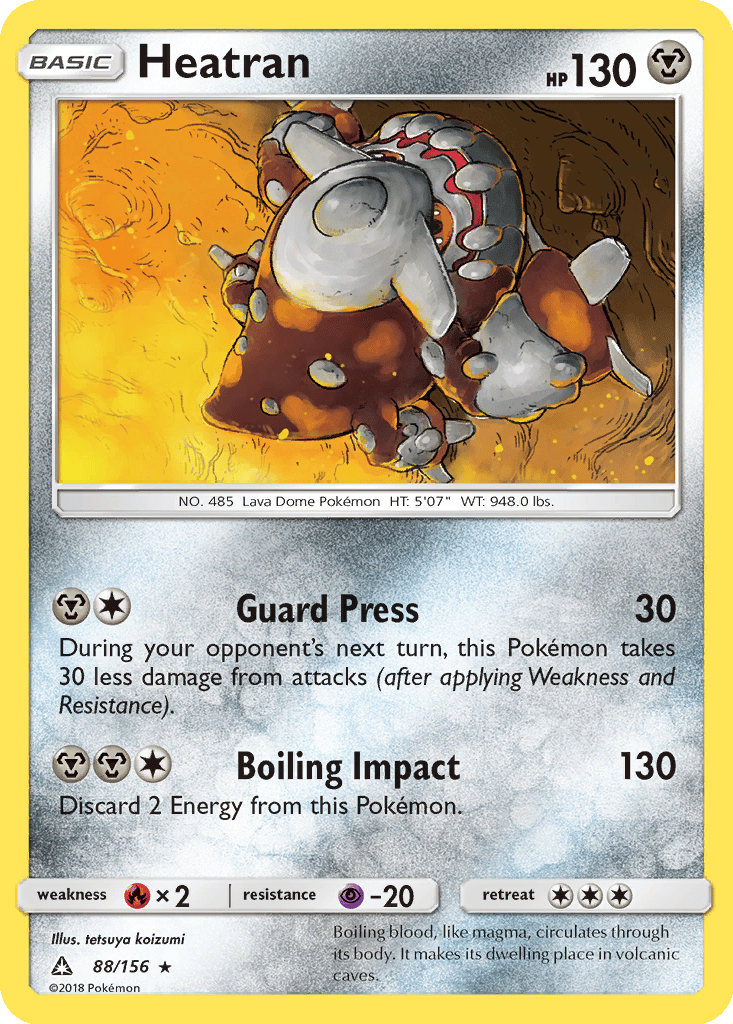 Heatran card