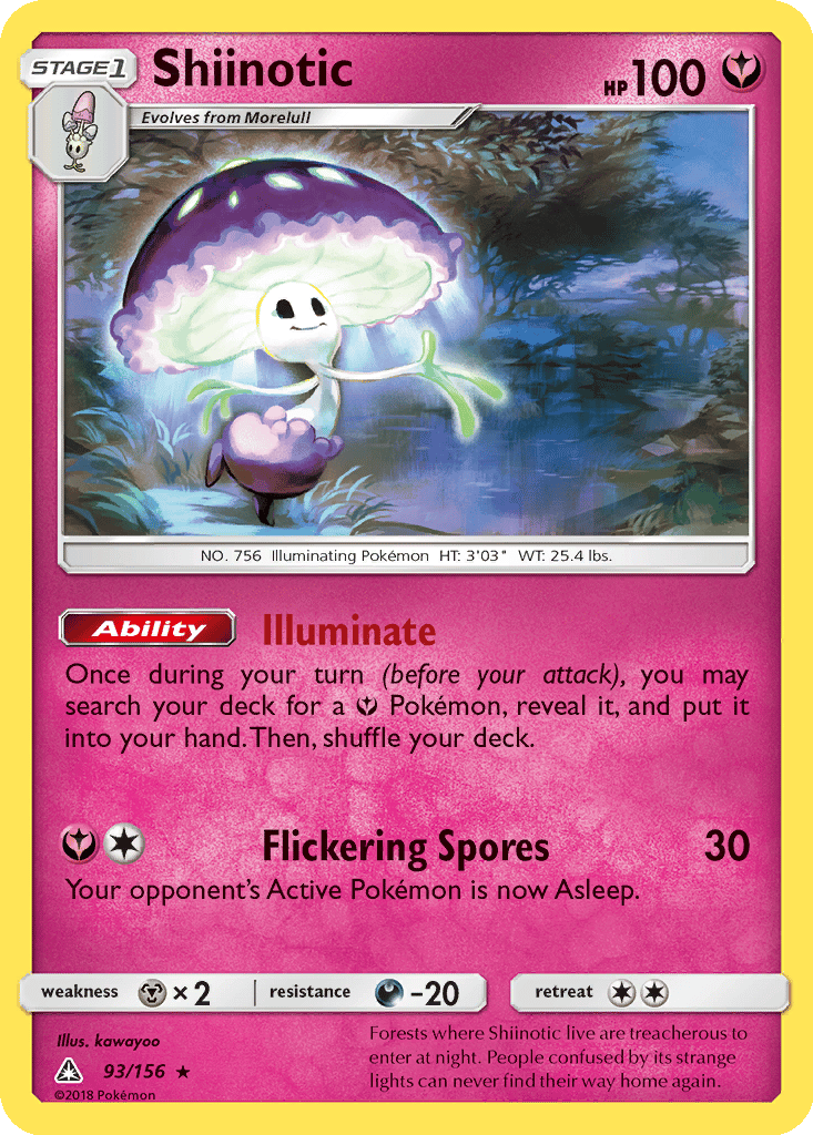 Shiinotic card
