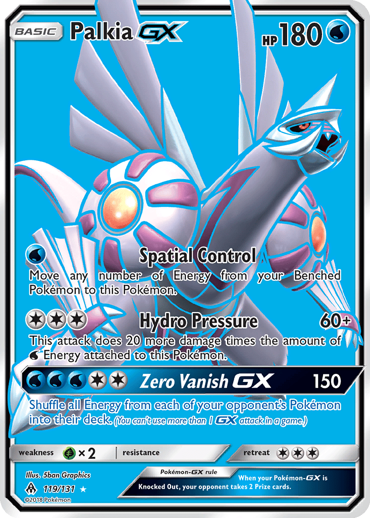 Palkia GX card