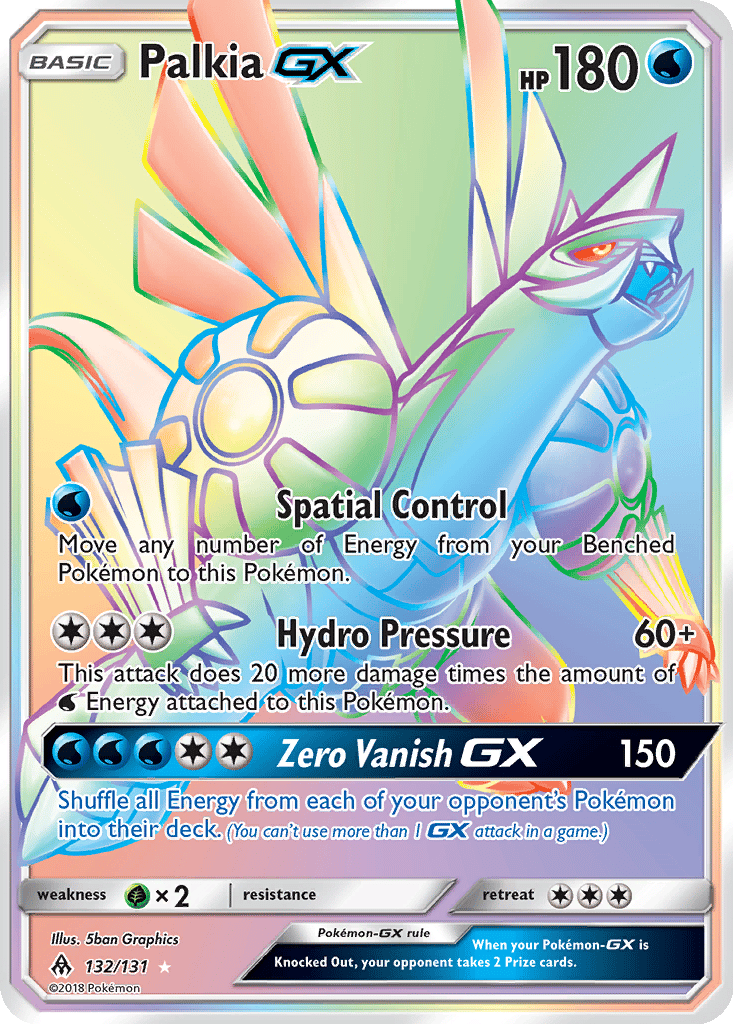 Palkia GX card