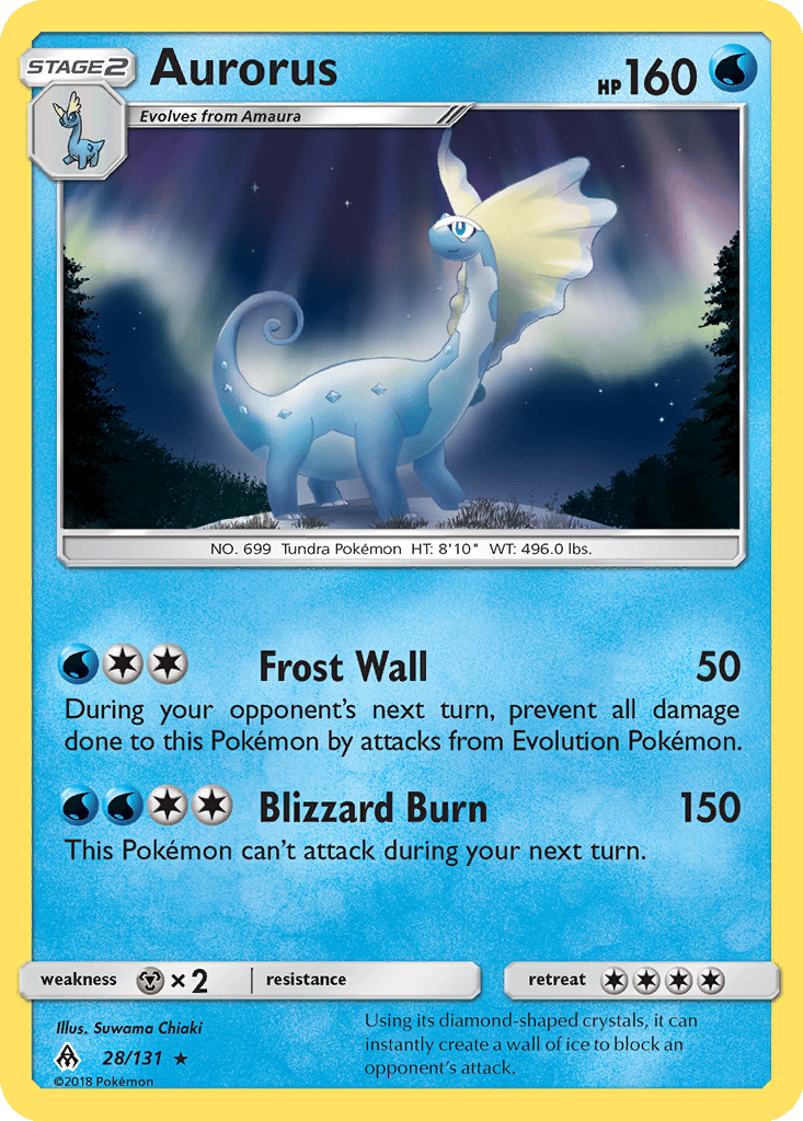 Aurorus card