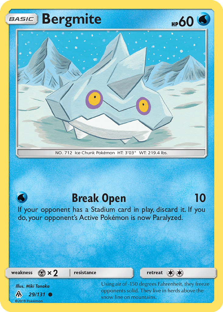 Bergmite card