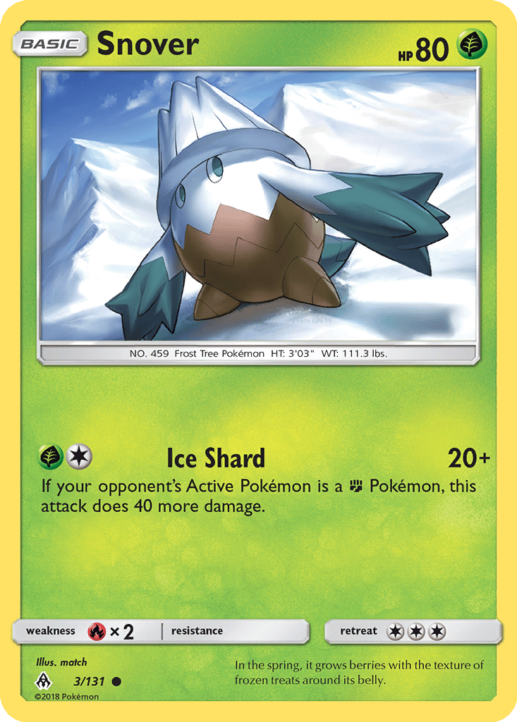 Snover card