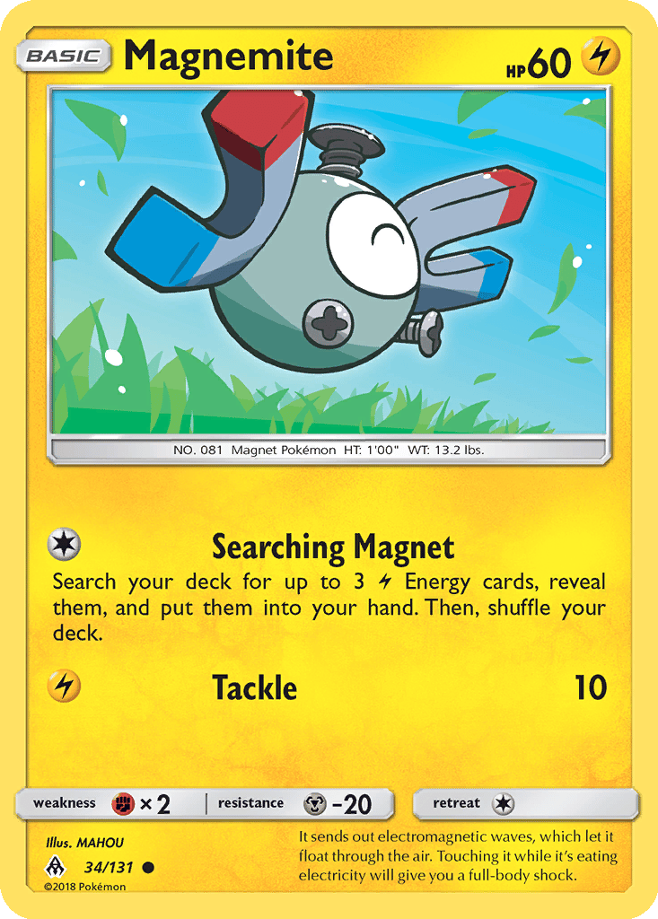 Magnemite card
