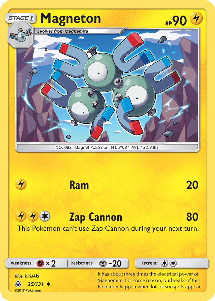 Magneton card