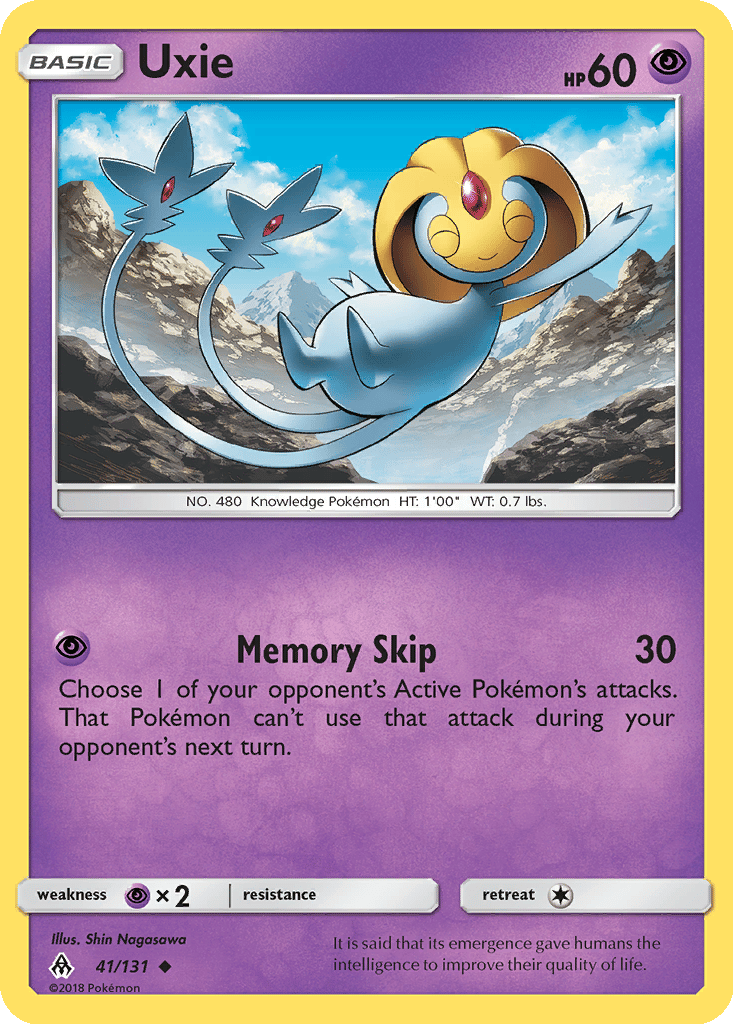uxie pokemon card Uxie - SWSH10: Astral Radiance [REVERSE HOLO]
