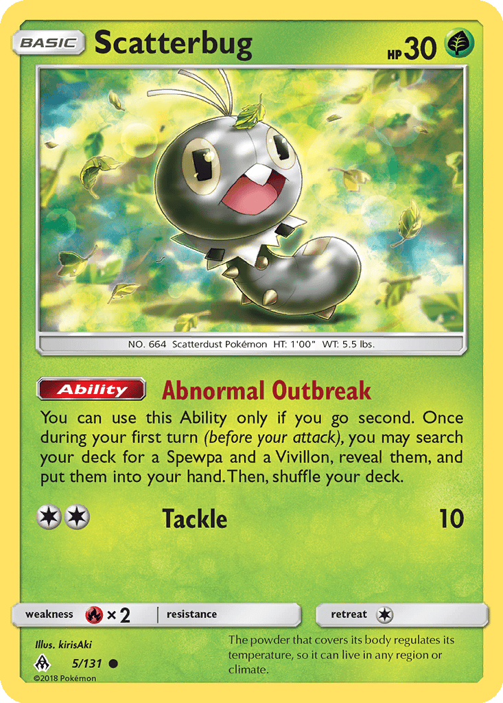 Scatterbug card