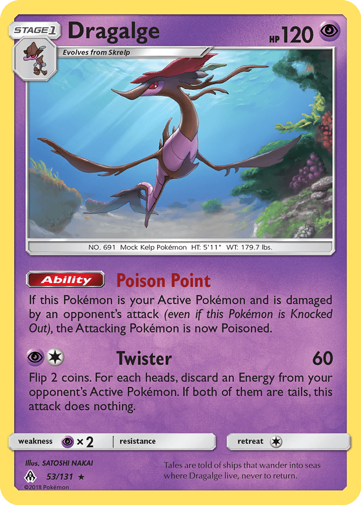 Dragalge card