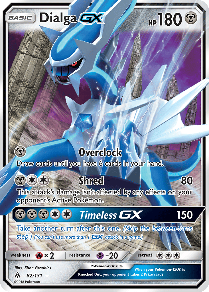 Dialga GX card