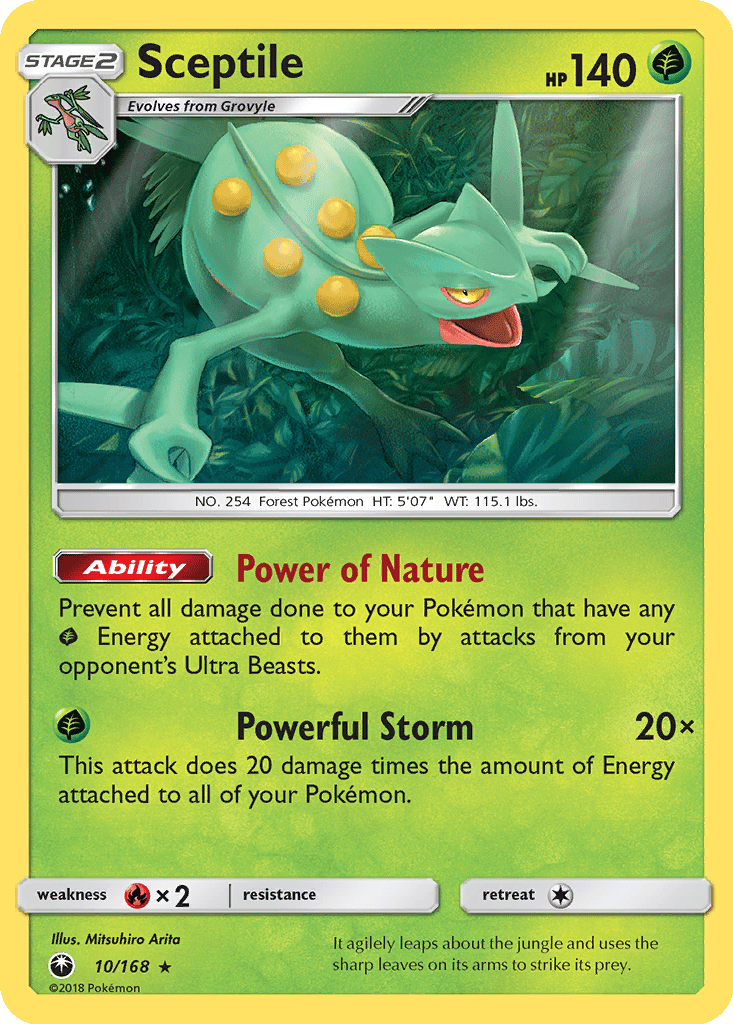 Sceptile card