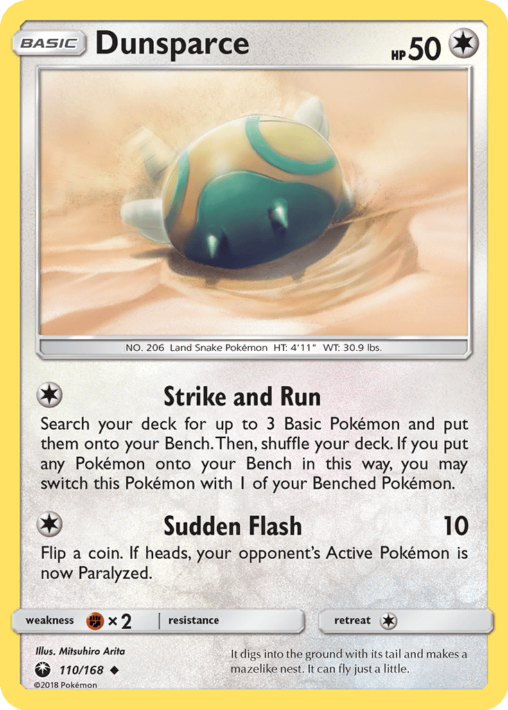 Dunsparce card
