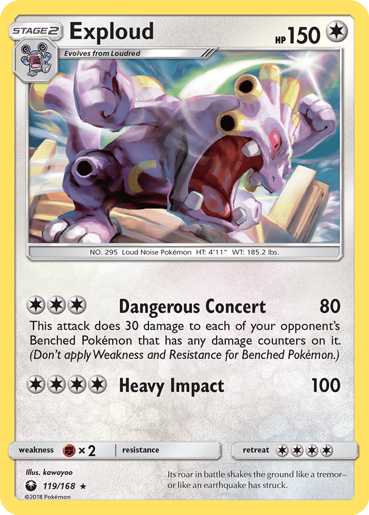 Exploud card