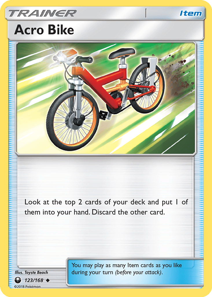 Acro Bike card