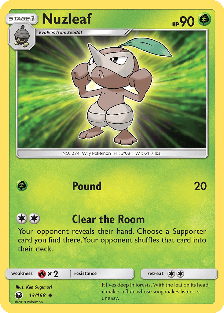 Nuzleaf card