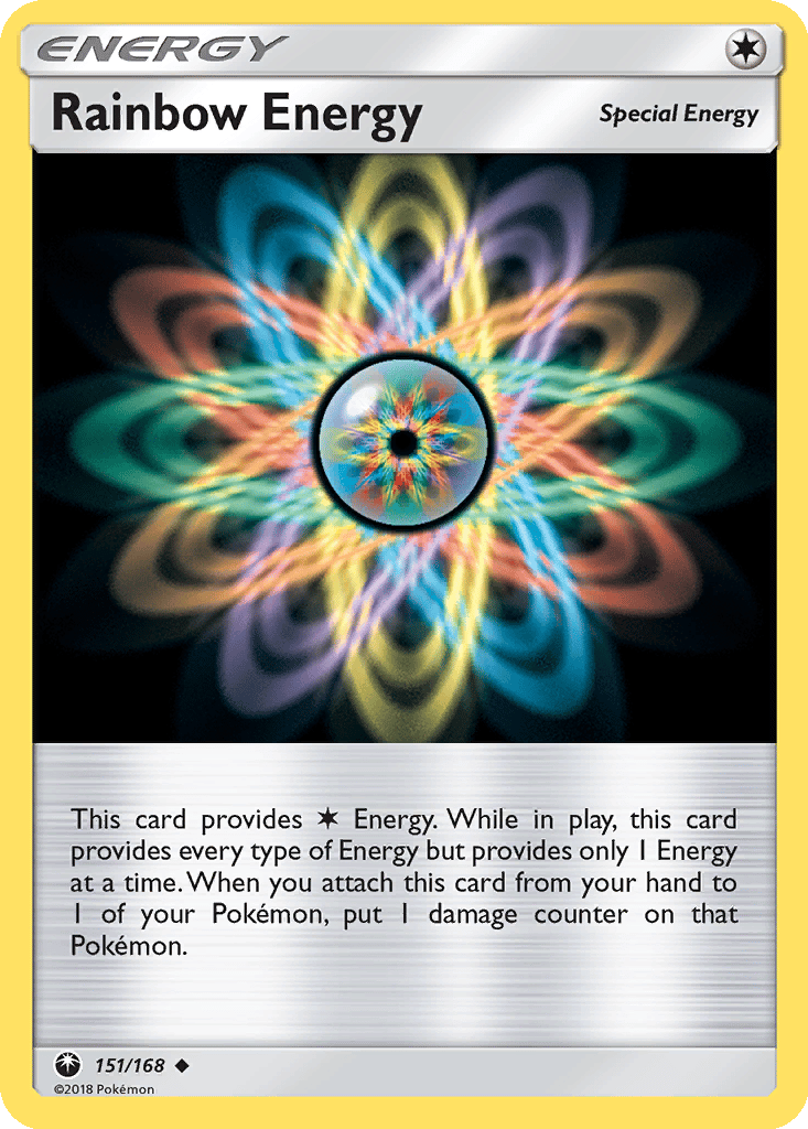 Rainbow Energy card