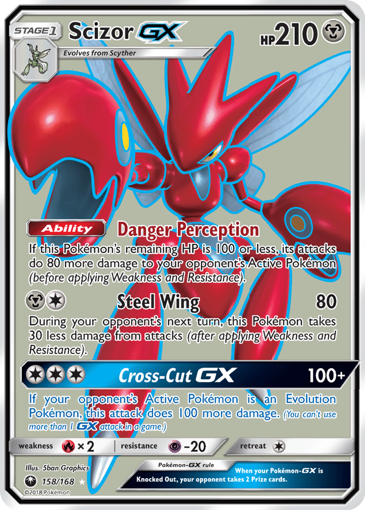 Scizor GX card