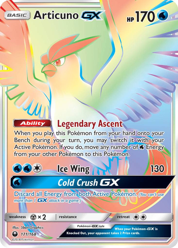 Articuno GX card