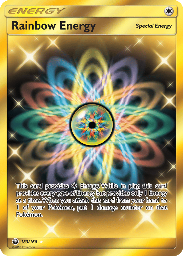 Rainbow Energy card