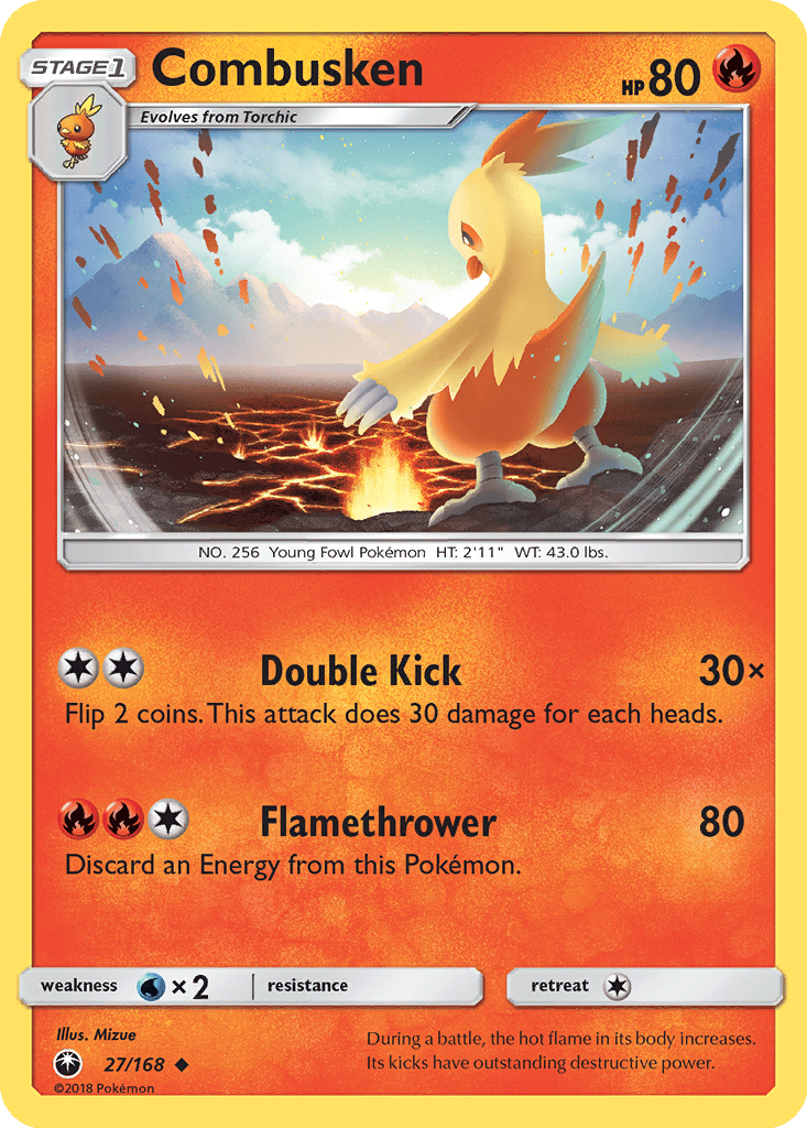 Combusken card