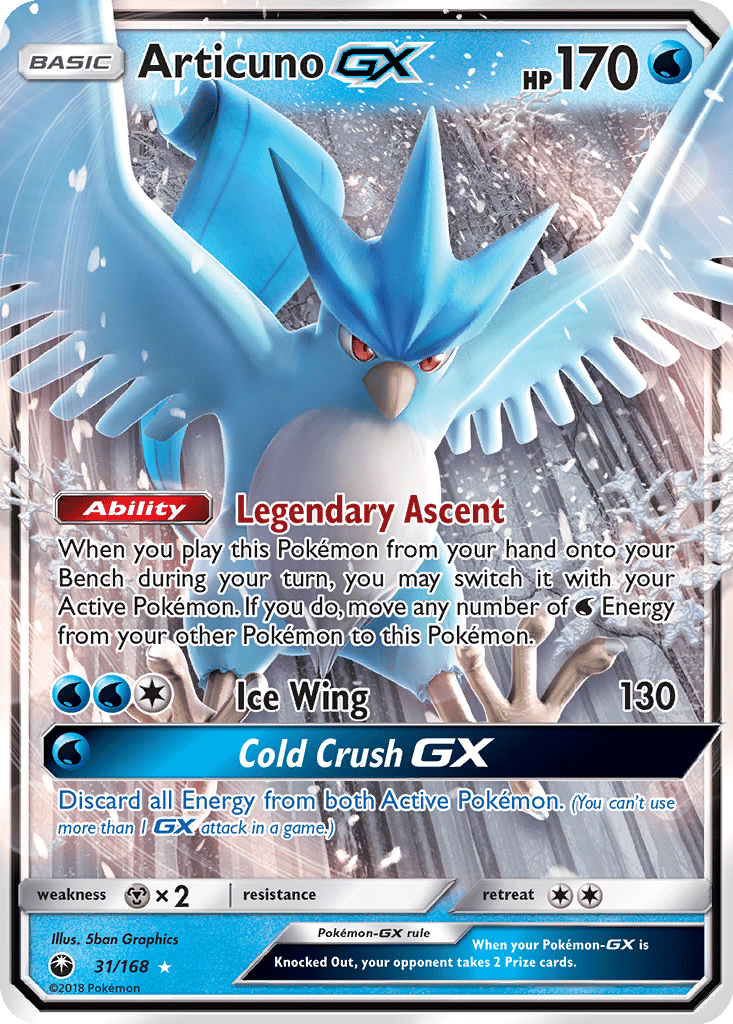 Articuno GX card