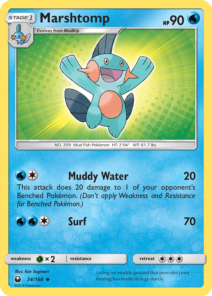 Marshtomp card